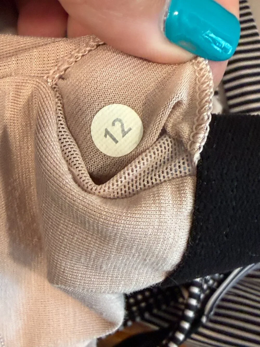 Lululemon women's active top size 12 - Built in Bra with light removable pads